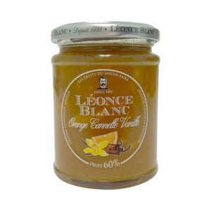 Leonce Blanc.jam .ornage cannelle vanilla.orange cinnamon vanile