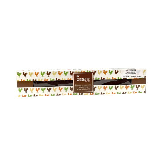 Nougat tendre à la noisette enrobé de chocolat