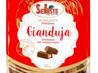 Gianduja Chocolate single bites