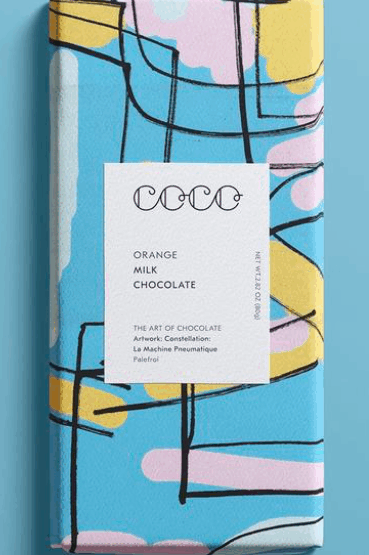 Orange , Lait 40%
