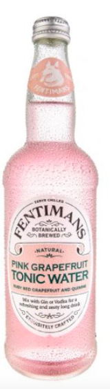 Fentimans Pink Grapefruit Tonic Water | Citrusy & Bright Flavor