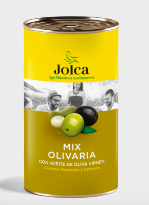 Jolca Tapas Olivaria with Virgin Olive : Gourmet Olive Mix for Tapas