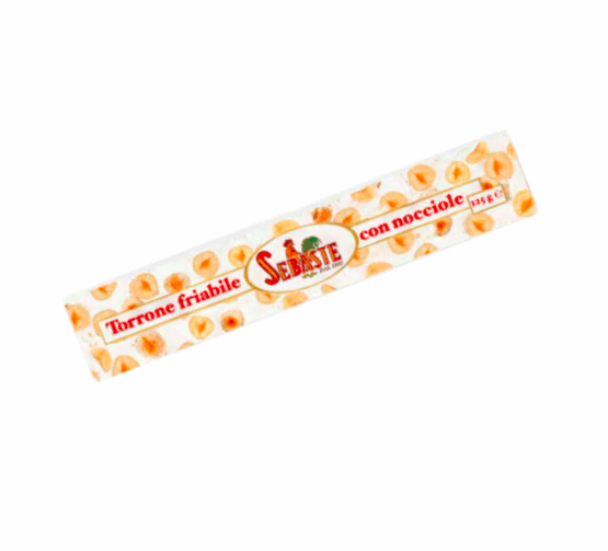 Hard Nougat with hazelnut from Piemonte