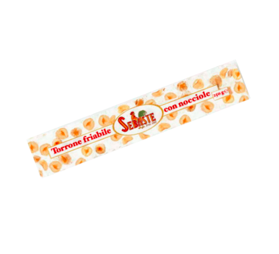 Hard Nougat with hazelnut from Piemonte