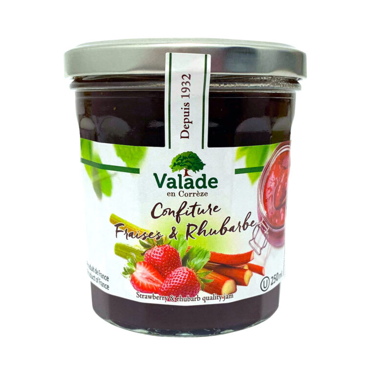 Confiture Fraise Rhubarbe