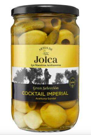 Green Jolca Olive Imperial Cocktail