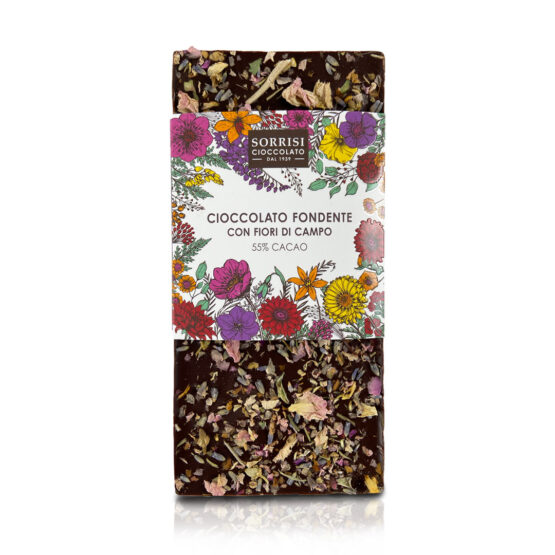 DARK CHOCOLATE WITH WILD FLOWERS