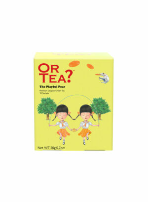 the playful pear organic green tea with pear 20g