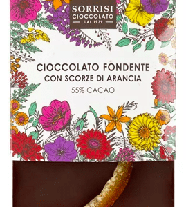Dark Chocolate with Slices of Candied Orange – boella e sorrisi